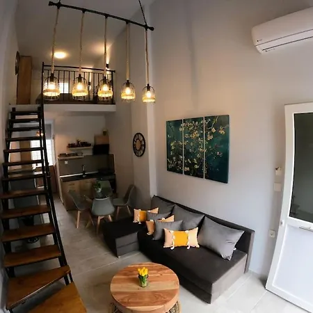 Seaside Family Loft In Apartment Paralia Dionysiou